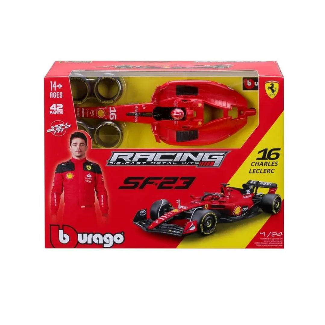 Carro Colección  Ferrari Formula Kit Sf23 1/24 5