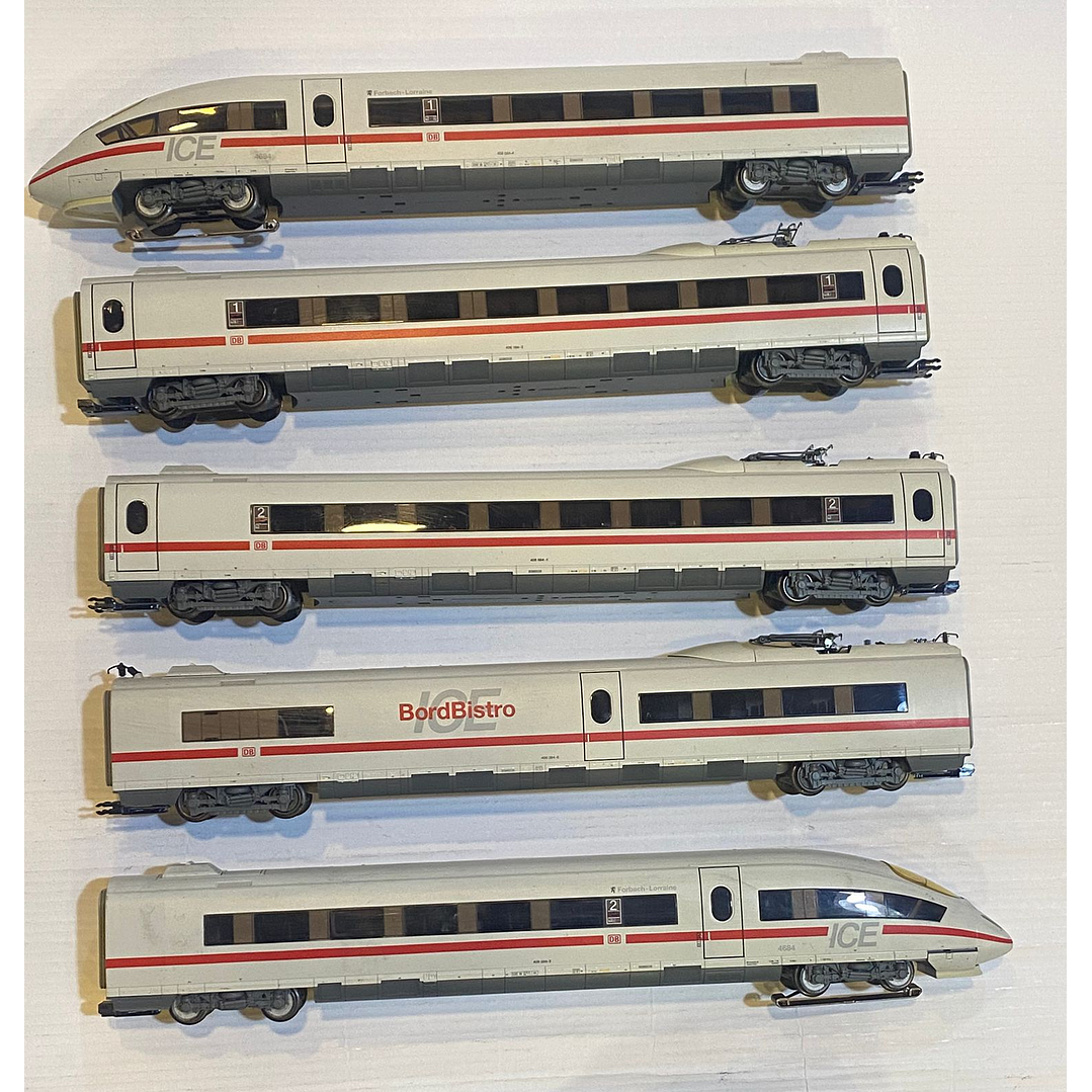 No Nuevo set de tren electrico ICE 3 Intercity Express H0 1/87 1