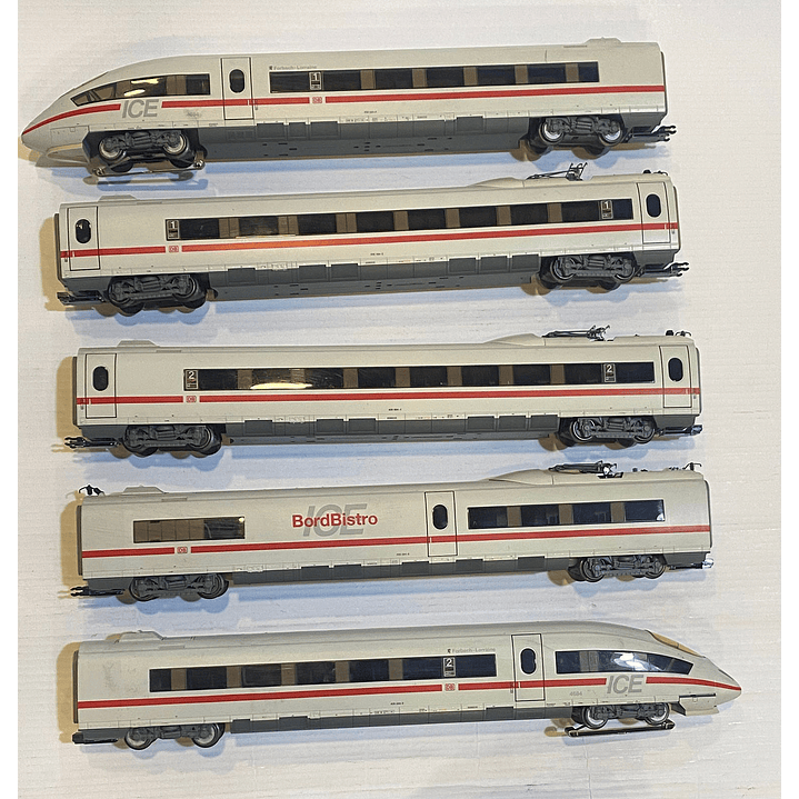 No Nuevo set de tren electrico ICE 3 Intercity Express H0 1/87 1