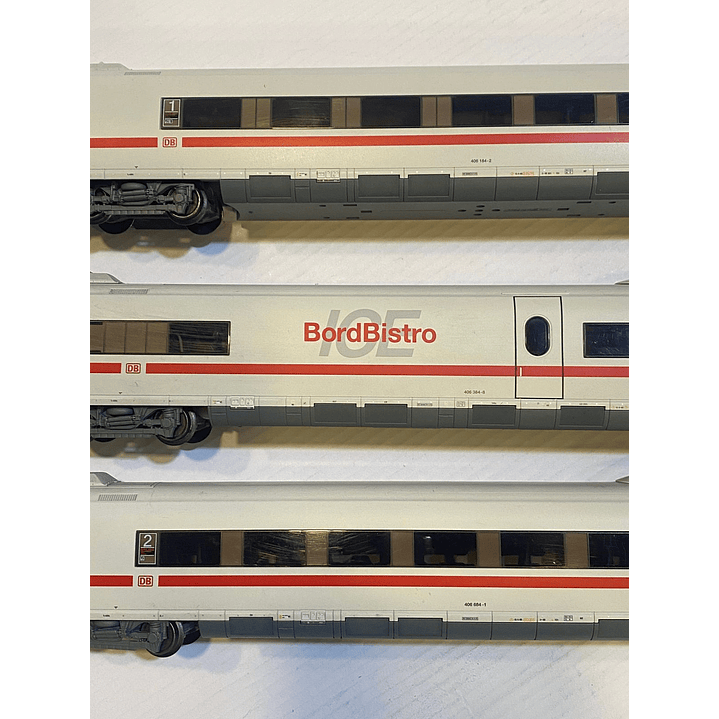 No Nuevo set de tren electrico ICE 3 Intercity Express H0 1/87 7
