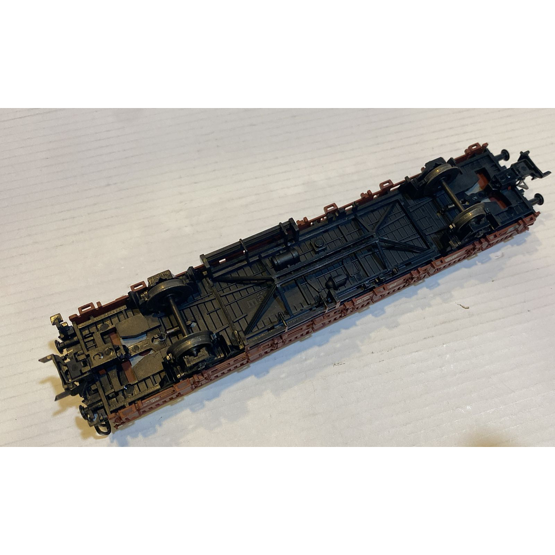 Tren Eléctrico No Nuevo vagon abierto para mercancias H0 1/87 4