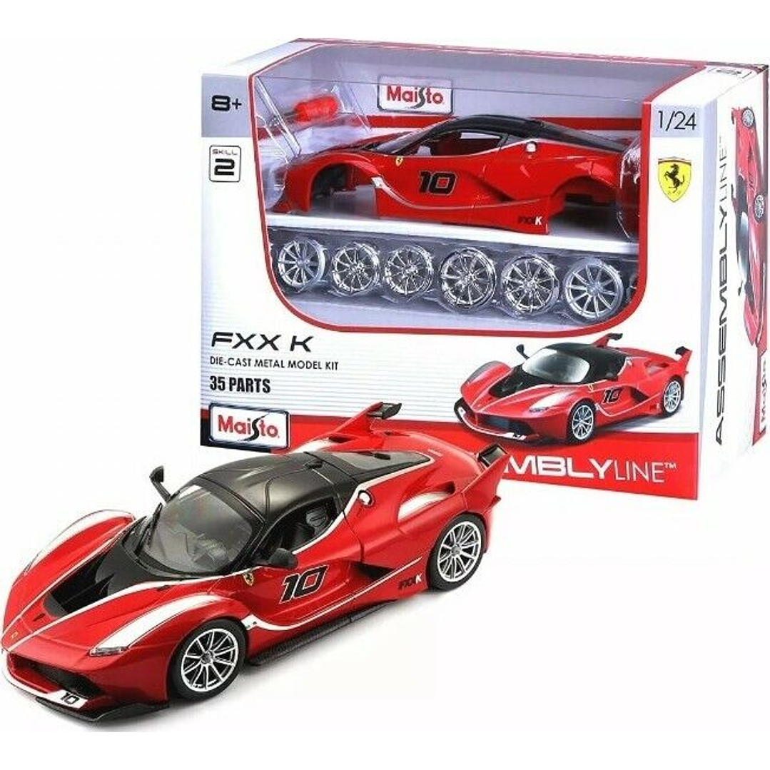 Vehículo para Armar Ensamble Ferrari Fxx K 1/24 1