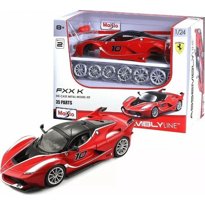 Vehículo para Armar Ensamble Ferrari Fxx K 1/24 1