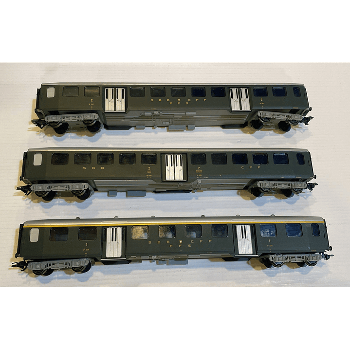 Tren Eléctrico No Nuevo set de vagones 