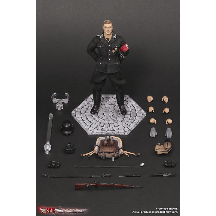 Figura Colección  Wwii German Ss Honor Guard 1/12 7