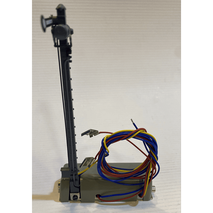 Tren Eléctrico No Nuevo señal ferroviaria de un brazo H0 1/87 3