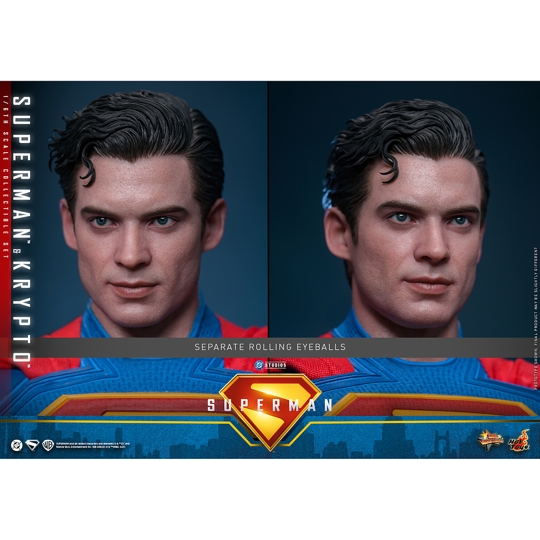 Figura Colección  Superman & Kripto 1/6 4