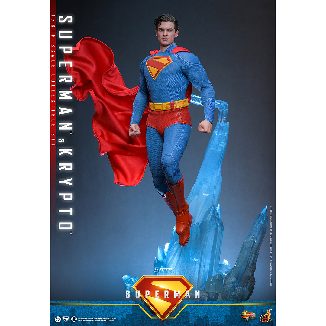 Figura Colección  Superman & Kripto 1/6 3