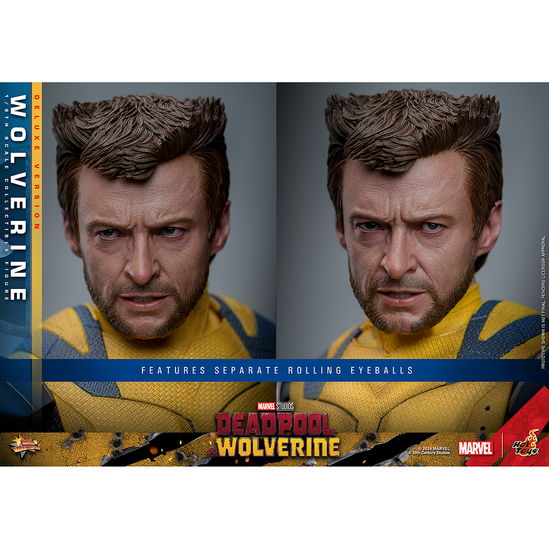 Figura Colección  Wolverine  Deluxe -Deadpool3 1/6 3