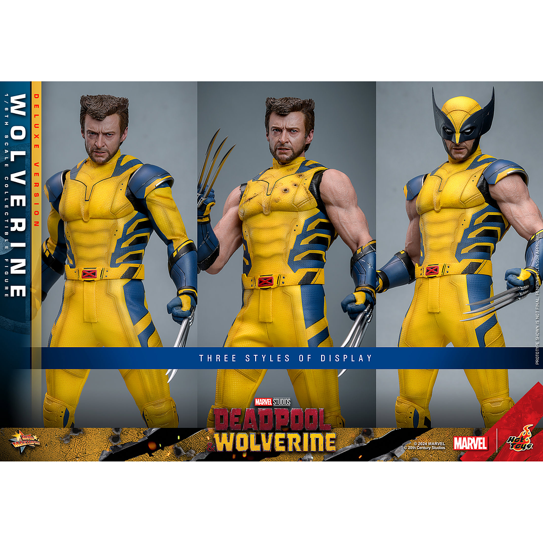 Figura Colección  Wolverine  Deluxe -Deadpool3 1/6 4