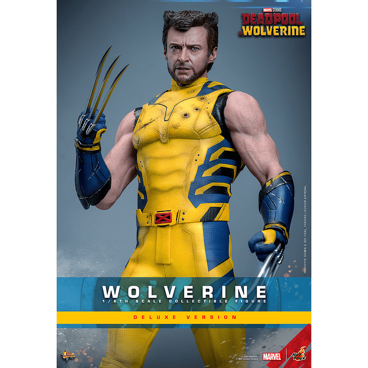 Figura Colección  Wolverine  Deluxe -Deadpool3 1/6 1