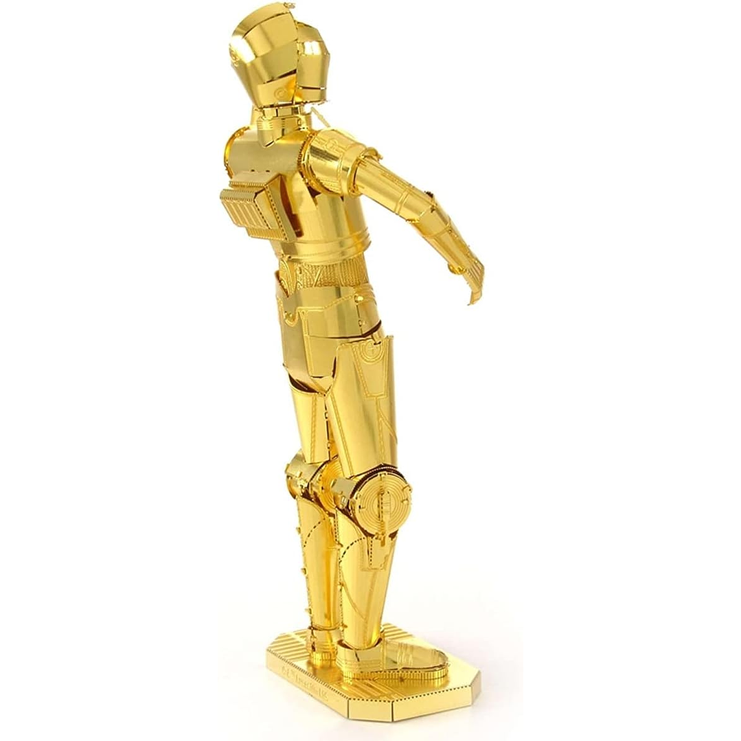 Figura Colección   Star Wars Armado C-3Po Color Metal Earth M 2