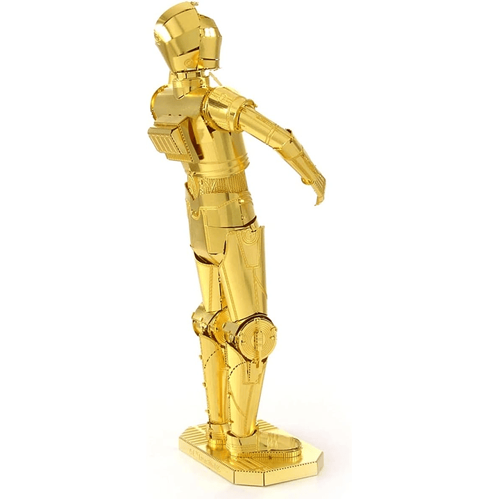 Figura Colección   Star Wars Armado C-3Po Color Metal Earth M 2