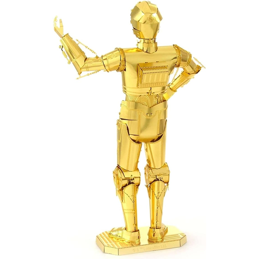 Figura Colección   Star Wars Armado C-3Po Color Metal Earth M 4
