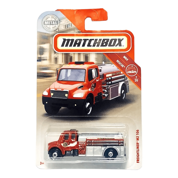 Carro Colección  Freightliner M2 106 Bombero 1/100 1