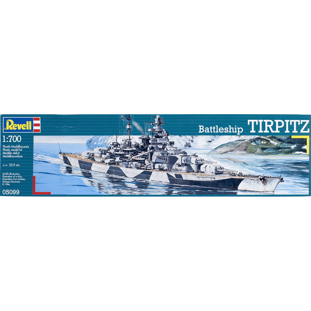Barco para Armar No Nuevo Tripitz 1/700 1
