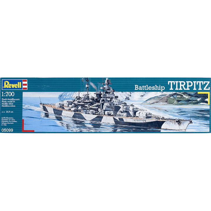 Barco para Armar No Nuevo Tripitz 1/700 1