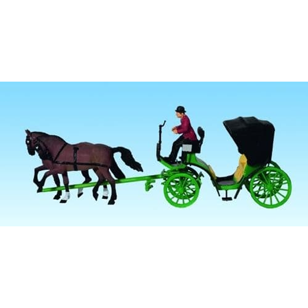 Tren Eléctrico No Nuevo carruaje tipo Victoria H0 1/87 1