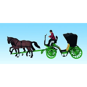 Tren Eléctrico No Nuevo carruaje tipo Victoria H0 1/87