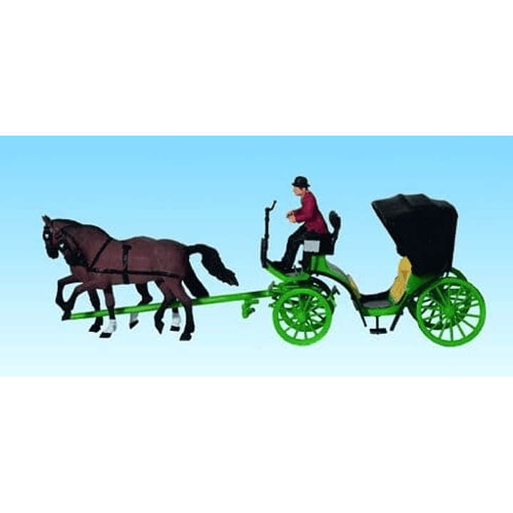 Tren Eléctrico No Nuevo carruaje tipo Victoria H0 1/87 1