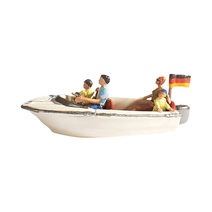 Tren Eléctrico No Nuevo lancha a motor 1/87 H0 1