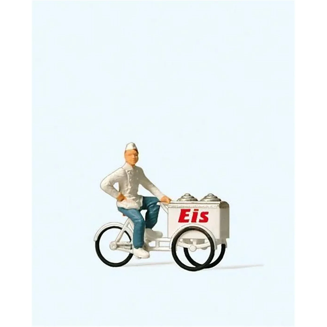 Tren Eléctrico No Nuevo heladero con carro H0 1/87 1