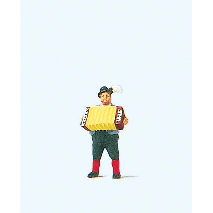 Tren Eléctrico No Nuevo Acordeonista H0 1/87 1