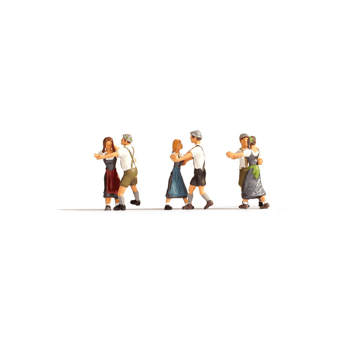 Tren Eléctrico No Nuevo bailarines bavaros H0 1/87 1