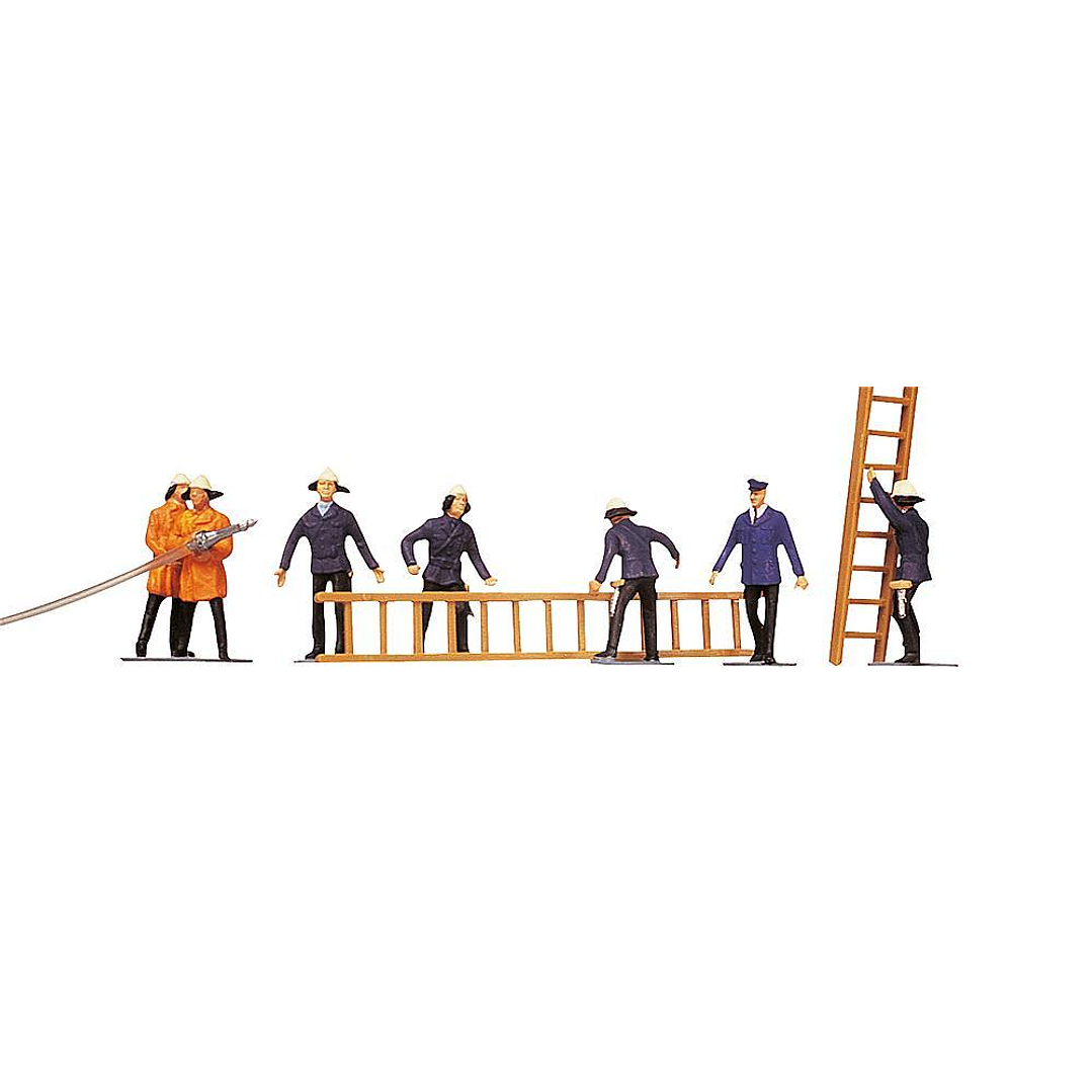 Tren Eléctrico No Nuevo bomberos epoca III H0 1/87 1