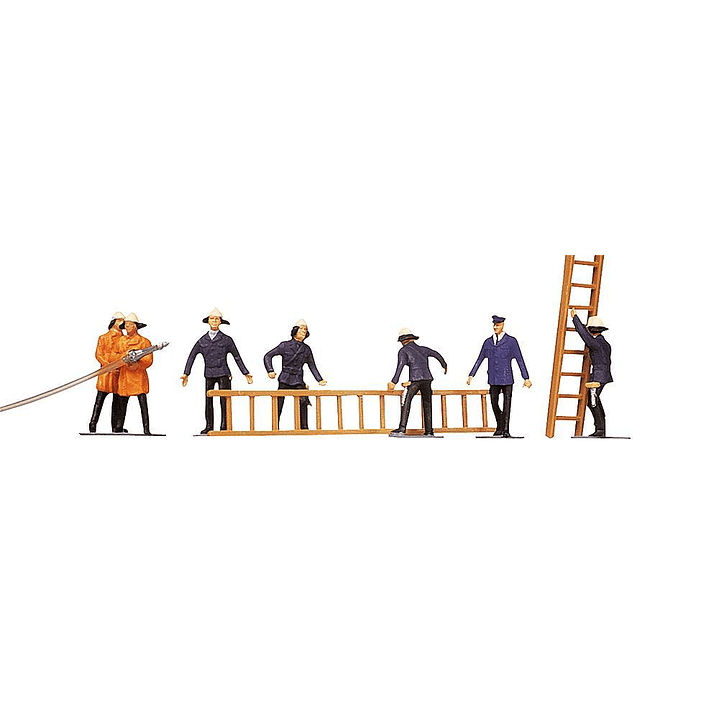 Tren Eléctrico No Nuevo bomberos epoca III H0 1/87 1