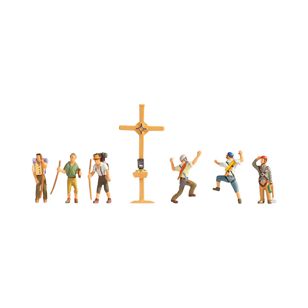 Tren Eléctrico No Nuevo montañistas H0 1/87 1