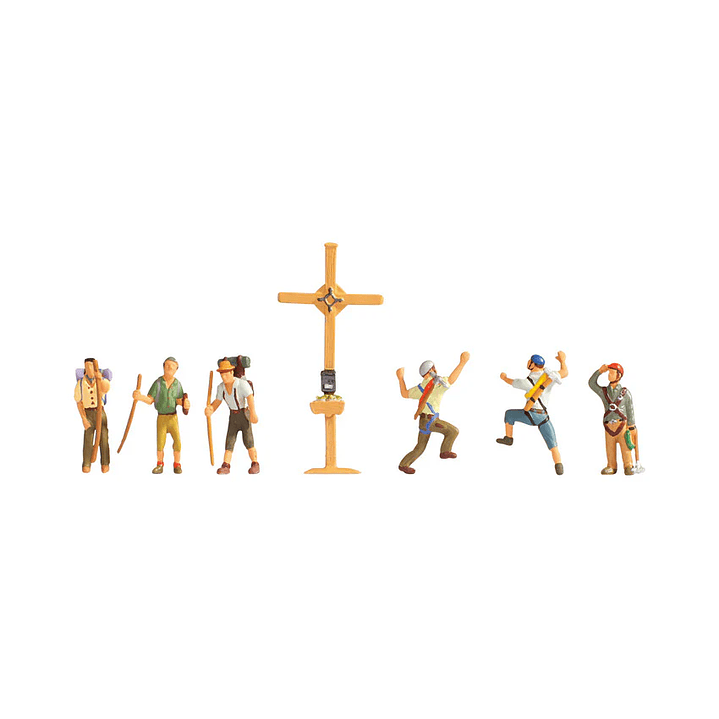 Tren Eléctrico No Nuevo montañistas H0 1/87 1