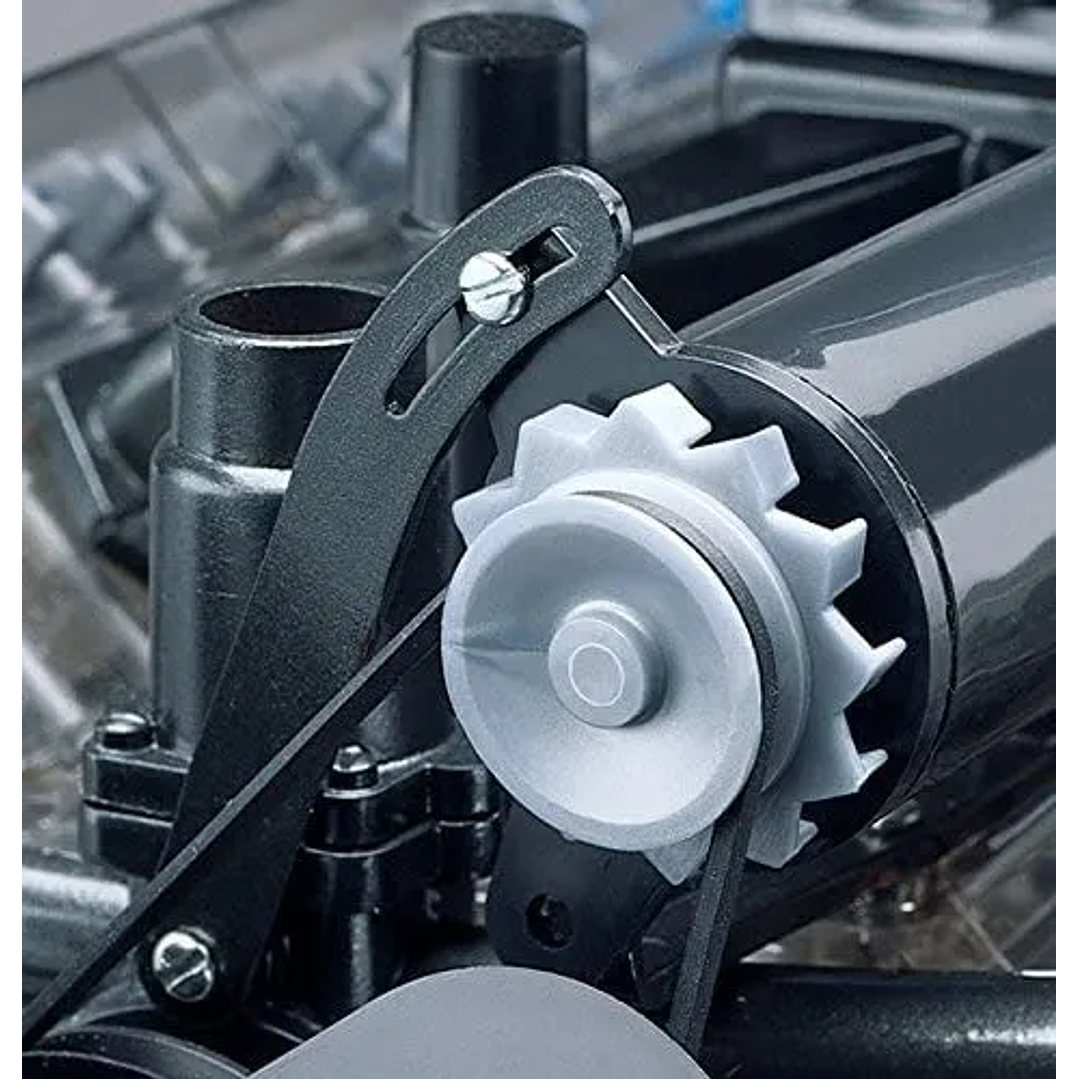 Vehículo para Armar Visible V8 Engine 1/4 2