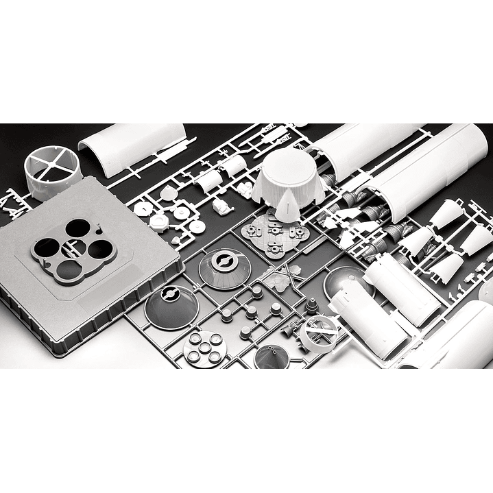 Para armar Apollo Saturn V Rocket 1/144 5