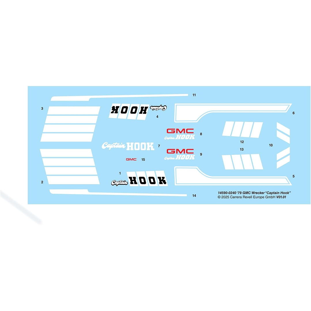 Vehículo para Armar 1979 Gmc Wrecker 1/24 10