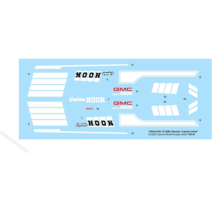 Vehículo para Armar 1979 Gmc Wrecker 1/24 10
