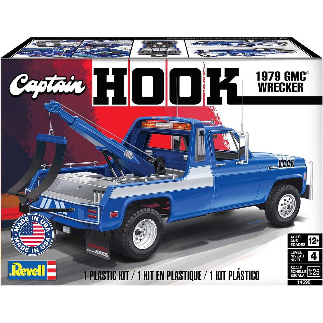 Vehículo para Armar 1979 Gmc Wrecker 1/24 8