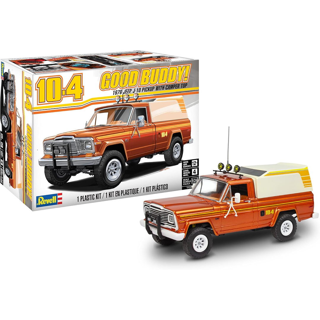 Vehículo para Armar 1979 Jeep J-10 Pickup 1/24 1