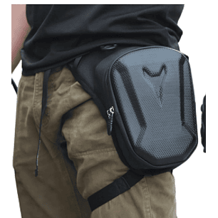  Bolso Manos Libres Piernera Negro