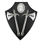  Kit De Hachas Con Escudo Medieval - Miniatura 1