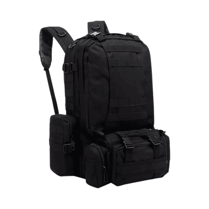  Morral Tactico Color Negro 1