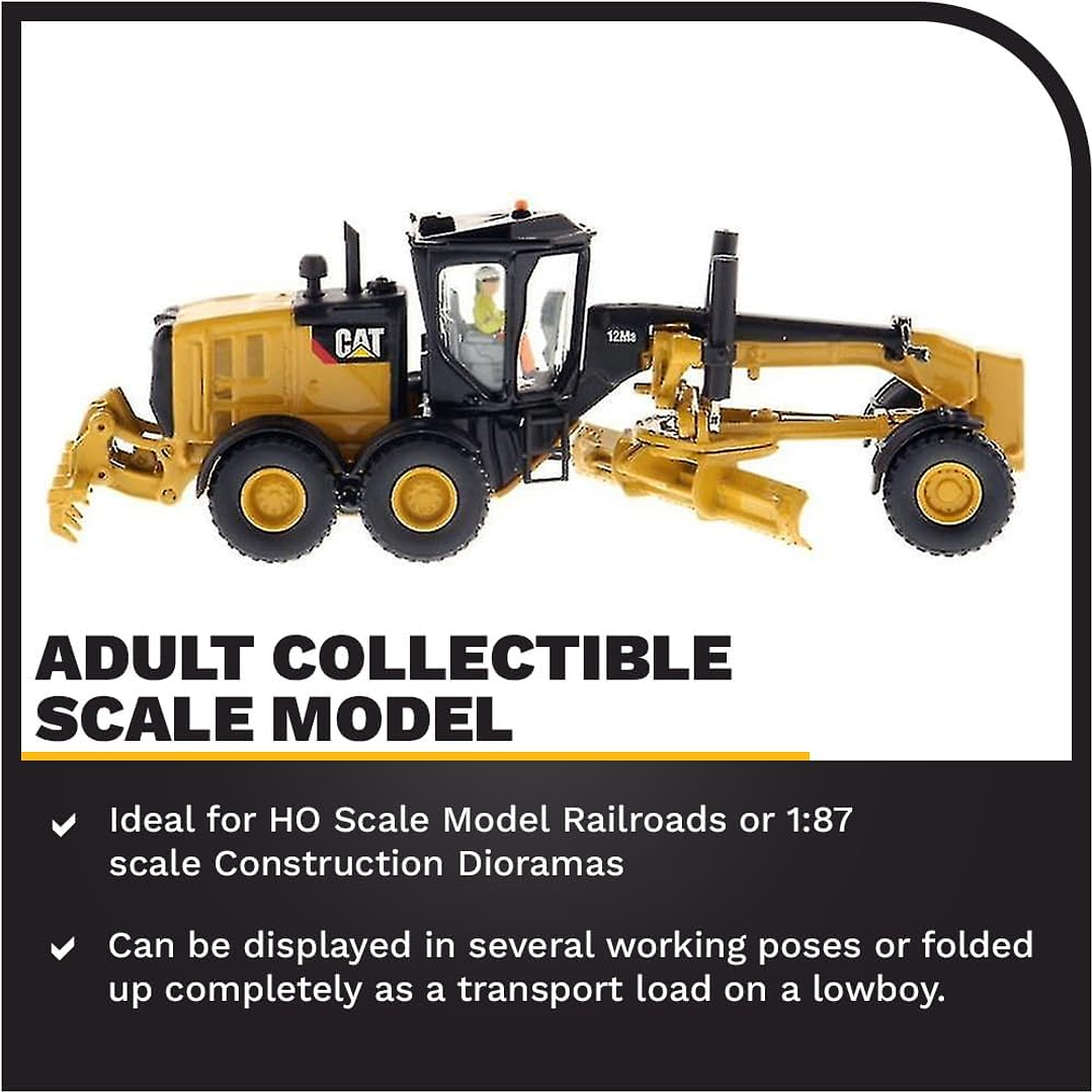 Vehículo Colección  Motoniveladora Cat 12M3 1/87 4