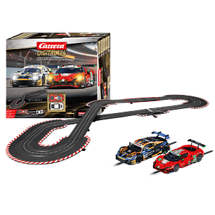 Pista electrica digital Super Showdown Ferrari vs Audi 1/24