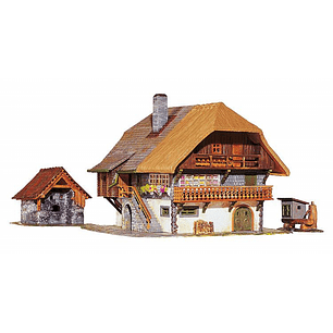 Tren Eléctrico No Nuevo casa de granja de la selva negra H0 1/87