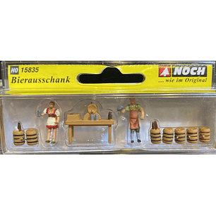 Tren Eléctrico No Nuevo cerveceros H0 1/87