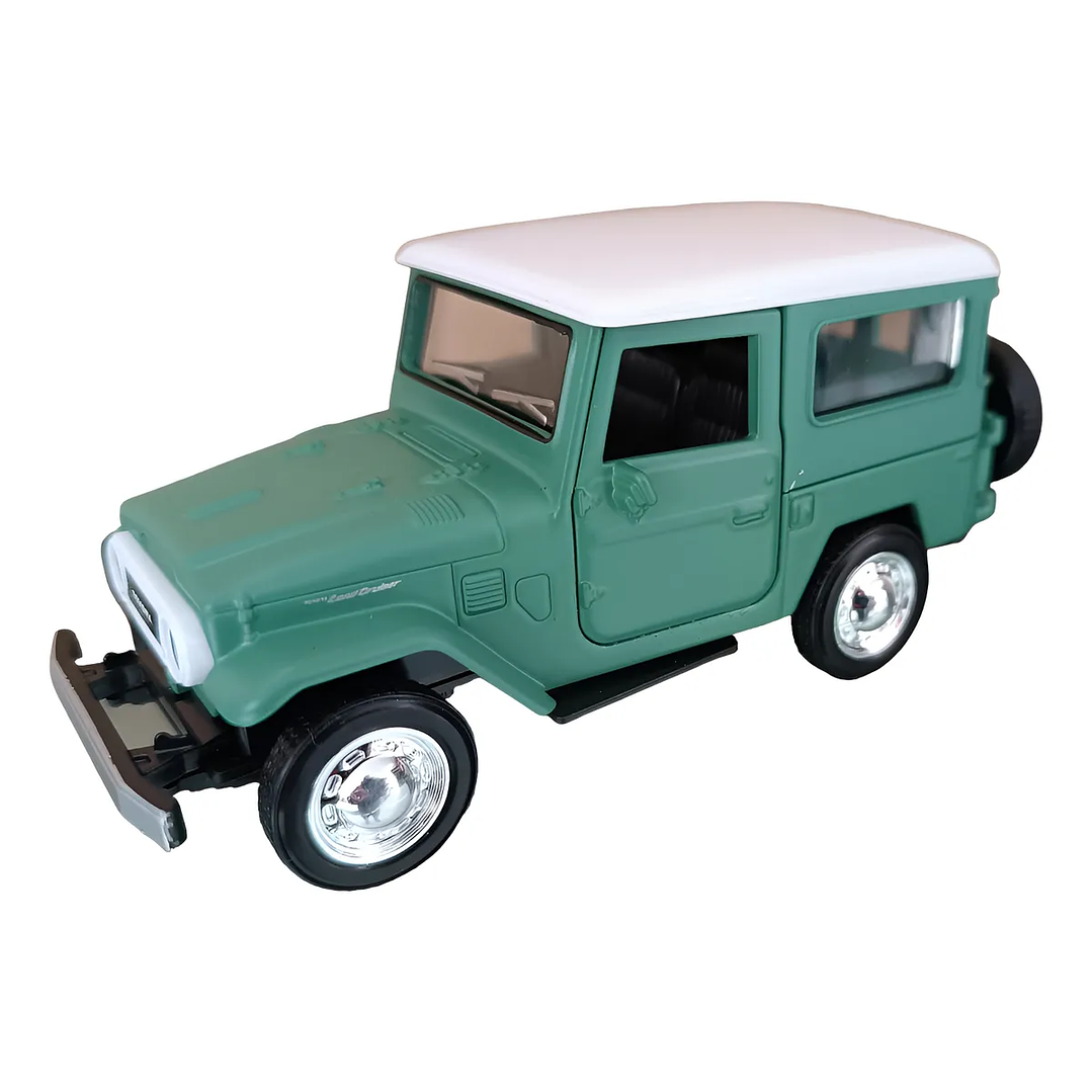 Carro Colección  Toyota Fj40 Verde 1/32 3