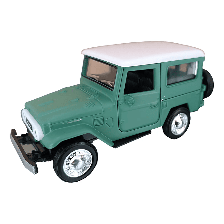 Carro Colección  Toyota Fj40 Verde 1/32 3