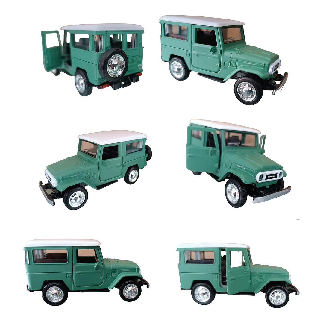Carro Colección  Toyota Fj40 Verde 1/32 1
