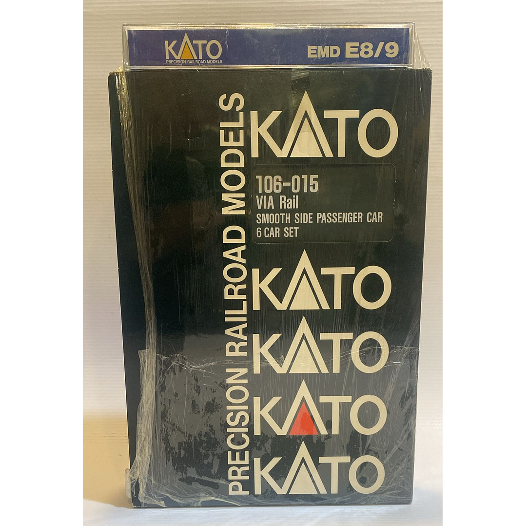 Tren electrico set de tren de pasajeros VIA Rail escala N 1/60 1