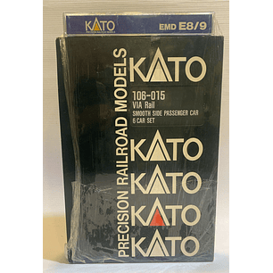 Tren electrico set de tren de pasajeros VIA Rail escala N 1/60